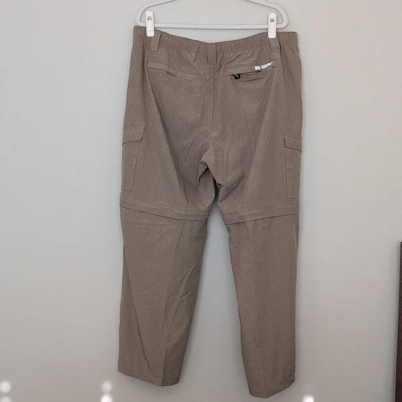 Reel Legends 2 Pair Performance Pants Fishing Convertible Pants XXL 30" Inseam - Picture 5 of 13